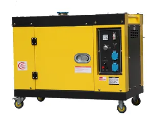 Philippinen tragbarer leiser Diesel generator für KDE6700T