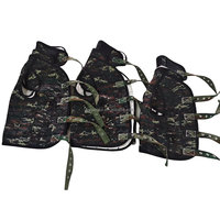 Gilet de protection camouflage personnalisé pour chien, idéal pour l'entraînement sur le terrain, la randonnée, le camping, la sécurité des animaux de compagnie, équipement tactique de survie OEM ODM