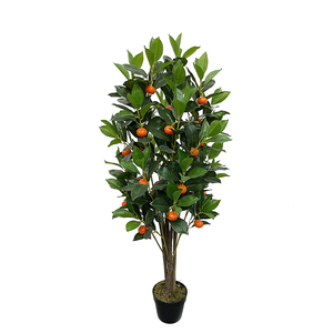 Acquista Albero di <span class=keywords><strong>Arancio</strong></span> Artificiale in Plastica per Camera da Letto, Ufficio, Sala da Pranzo Esterna, Stanza dei Bambini - Opzione Salvaspazio per Hotel - Product Image 4