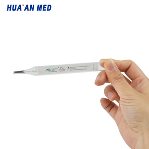 Termómetro de cristal para el hogar, líquido clínico, sin mercurio, Oral, axila, Rectal - Product Image 6