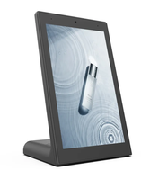 Tablette Android capacitive en forme de L de 8 pouces, écran tactile, affichage du menu, caméra POE RJ45 NFC avec port USB