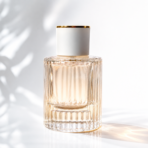 Flacon <span class=keywords><strong>de</strong></span> <span class=keywords><strong>parfum</strong></span> cylindrique transparent <span class=keywords><strong>de</strong></span> luxe vide <span class=keywords><strong>de</strong></span> 55 ml avec bouchon, personnalisable avec logo, rechargeable, à col serti - Product Image 1