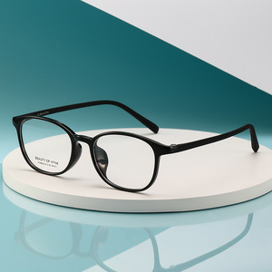 Gafas con montura óptica cuadrada Beauty Of Style, lentes negras AC, puente medio, UV400 para mujer - Product Image 1