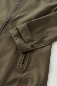 <span class=keywords><strong>Parka</strong></span> légère imperméable pour <span class=keywords><strong>femme</strong></span> avec capuche pluie, vêtements d'extérieur en tissu respirant et coupe-vent extensible coutures étanches personnalisées - Product Image 5