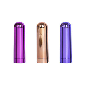 Premium IPX7 impermeabile vibratore proiettile 10 potenti modalità ABS con finitura metallizzata rosa/viola/oro USB ricaricabile - Product Image 1