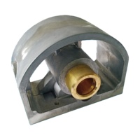 Bloc central en alliage d'aluminium 08-3100-01 compatible avec la pompe à double diaphragme pneumatique Wilden