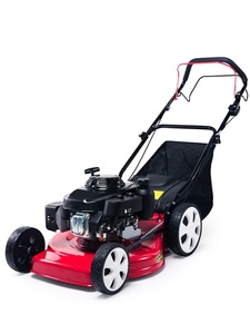 Tondeuse à gazon à essence 4 roues avec châssis en acier, réglable, moteur 4 temps, qualité DIY, 171cc, 3200W, bac de ramassage arrière 60L, hauteur de coupe max. 70mm - Product Image 6