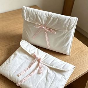 Puffy Cover Sleeve Large Capacity Portable Casual Simple Tablet Pc Laptop <b>Bag</b> - Product Image 4