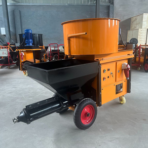 Máquina de Pulverización de Mortero de Cemento de Alta Eficiencia 220V/380V, Nueva Maquinaria de Pulverización de Hormigón para Construcción de Paredes - Product Image 2