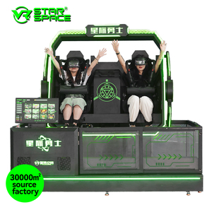 Kiếm Tiền phổ biến nhất 9D VR đôi ghế <span class=keywords><strong>360</strong></span> độ chơi game máy mô phỏng VR 720 độ trò chơi thực tế ảo chuyển động - Product Image 1