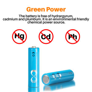 Экологичная Ni-MH батарейка AA 1.2В 1200мАч для медицинских приборов, игрушек, фонариков и замены автомобильных аккумуляторов - Product Image 3