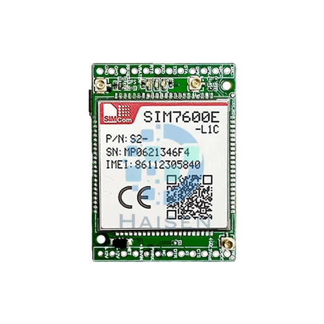 HAISEN SIMCOM SIM7600E-L1C Core Board 4G LTE CAT1 GNSS Communication Development Board Module Modem SIM7600E SIM7600 Double PIN