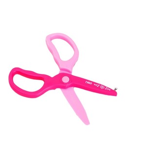 Deli Children's Plastic Scissors Pink 6067 Student Diy Craft Use - Product Image 5