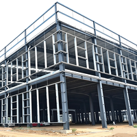 Edificio de Almacén con Estructura de Acero, Nave Industrial Prefabricada, Almacén, Logística, Fábrica, Taller