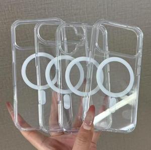 <span class=keywords><strong>Cover</strong></span> di Lusso Trasparente Antiurto per Ricarica Wireless, Custodia Magnetica per Telefono per iPhone 17 Pro Air ProMax - Product Image 2