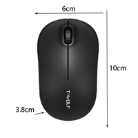 Chine Fabrication T-WOLF Q4 3 Clés 2.4GHz Souris Sans Fil Bureau Ordinateur Portable Souris de Jeu