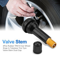 Valve de pneu tubeless en caoutchouc TR413 100 % testée anti-fuite et valves de roue de voiture haute pression anti-explosion en vrac