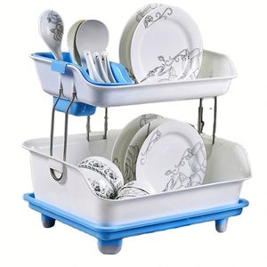 Household Kitchen Items Plastic <b>Dish</b> Rack Organizer Kitchen Utensils Storage Basket <b>Stand</b> - Product Image 1