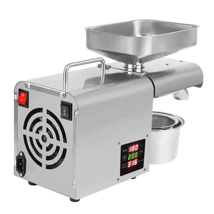 Небольшая машина для извлечения соевого масла колючей груши с контролем температуры/пресс для винтового масла