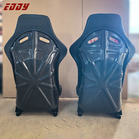 Sièges baquets de course EDDY en fibre de carbone d'origine pour Audi A3 S3 RS3 A4 S4 RS4 A5 S5 RS5 A6 S6 RS6 A7 S7 Avant Allroad Sportback