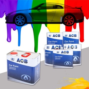 Peinture automobile de haute qualité de la marque ACB, couche transparente pour peinture de base 1K, peinture automobile pour rénovation automobile - Product Image 1
