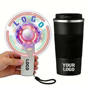 Ventilador de Mano Eléctrico Personalizado con Logotipo y Mensaje, Novedad 2026, Venta al Por Mayor, Ideal para Eventos Empresariales, Regalo Promocional, Mini Ventiladores Pequeños - Product Image 1