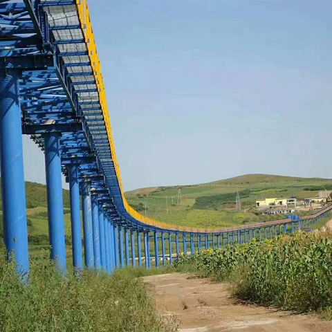 New Industrial Automatic Conveyor System for Mining Coal Mine Rock Sand Belt Conveyor Stone Transporter Plant Manufacturing