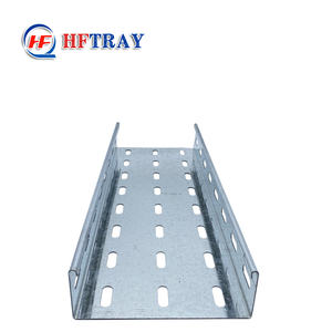 รางเคเบิลแบบมีรูระบายอากาศชุบกัลวาไนซ์กันสนิมคุณภาพสูง ขนาด 50 มม. รับน้ำหนักได้สูงสุด 216 กก. สำหรับงานวางสายเคเบิลกลางแจ้งในงานก่อสร้าง - Product Image 4