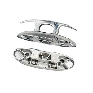 Bolardos de Acero Inoxidable de 4.5 Pulgadas, Anillos de Amarre Tipo Cuerno de Carnero, Manijas para Marionetas, Pernos para Cables de Elevación Marinos, Herrajes para Yates - Product Image 1