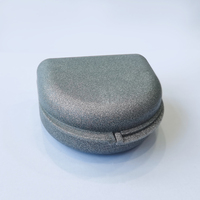 Lot de boîtes de rangement en plastique pour protège-dents, gouttières et aligneurs dentaires, étui de protection de nuit portable pour voyage, personnalisable