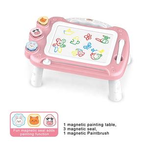 教育玩具二合一磁性板儿童可重复使用的儿童磁性书写和绘图板 - Product Image 3