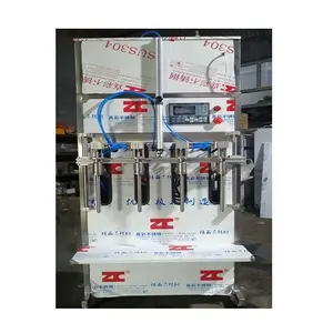 Máquina de enchimento de líquido automático, máquina de enchimento líquido puro, pesagem e refinamento, equipamento de enchimento rússia/áfrica do sul, venda quente
