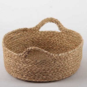 Panier de rangement décoratif en matériau naturel pour articles divers - Product Image 5