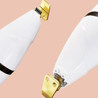 Tondeuse à poils pour chien rechargeable de qualité européenne, puissante, électrique, sans fil, kit de toilettage pour animaux de compagnie