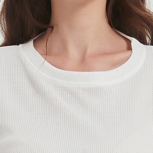 Premium gaufré tricot tissu femmes ensembles survêtement automne ensembles femmes décontracté salon deux pièces ensembles - Product Image 3