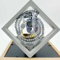 Ensemble de 99 perles Tasbihs Allah prière islamique Tesbih chapelet numérique verre inquiétude perles musulmanes pour Religion Eid Ramadan cadeau de mariage