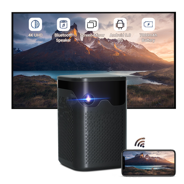 Hoatck D063 Full HD Native 1080P Home Theater Beamer Smart Android Wifi Projecteur Portable LED DLP Proyector Mini Projectors
