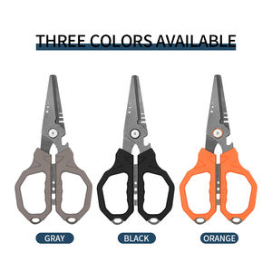 กรรไกรตกปลา KLIFISHING พร้อมใบมีดสแตนเลส ด้ามจับยางและพลาสติก พร้อมปลอกป้องกัน - Product Image 2