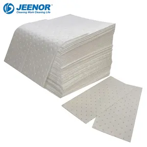 Branco óleo apenas absorvente Mat Pad Heavy Duty sorventes rolos