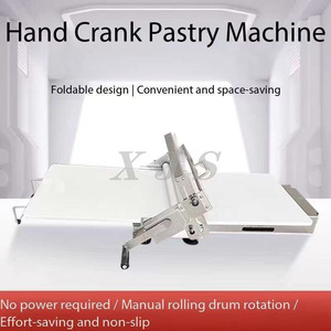 Mini Laminadora Manual <span class=keywords><strong>de</strong></span> Sobremesa para Pequeños Negocios y Uso Doméstico, <span class=keywords><strong>Rodillos</strong></span> para Aplanar Alimentos para Recetas Caseras - Product Image 4
