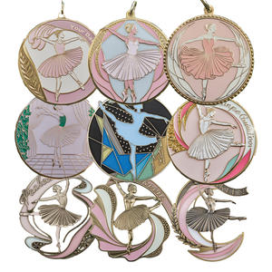 Fabrikant Groothandel Custom Metaal 3d Zacht Email Medailles En Trofeeën Latin Dance Competitie 1e 2e 3e Plaats Medailles - Product Image 1