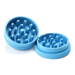 Logo personnalisé Accessoires pour fumeurs Broyeur écologique biodégradable 55mm Broyeur d'herbes et de tabac à épices en plastique biodégradable - Product Image 5