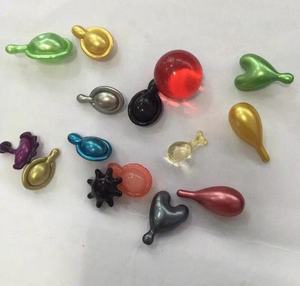 Groothandel 1000 Stks/zak <span class=keywords><strong>24K</strong></span> Gouden Gezichtsolie Serumcapsule Bevat Vitamine C E Niacinamide Zonnebloem Schapen Placenta Vermindert - Product Image 3