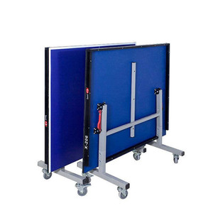 热卖白板乒乓球桌室内外折叠设计带轮子价格便宜 - Product Image 5