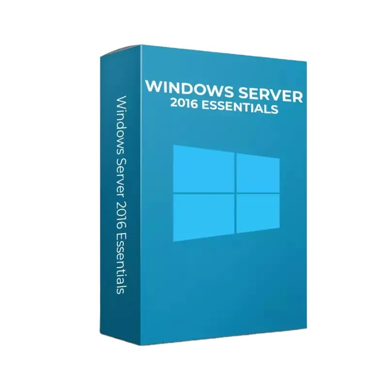 Software oficial com licença digital de 24 núcleos para uso comercial de Microsoft Windows Server 2016 Essentials