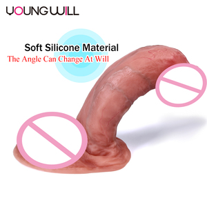 Dildo de Silicona Realista, Dildo Grande, Juguetes Sexuales para Mujeres, Consolador de Dureza y Comodidad, Dildos XXL, Juguetes Sexuales para Adultos - Product Image 3