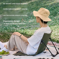 Chaise pliante d'extérieur en aluminium léger personnalisée - Chaise de camping compacte pour les voyages avec sac de rangement, livraison directe disponible