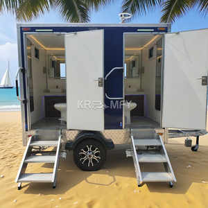 Servicios Ocasiones especiales Baño Remolques con ducha Remolque de inodoro de boda portátil - Product Image 3