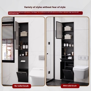 Estante moderno <span class=keywords><strong>para</strong></span> puerta de vidrio, armario de almacenamiento, nicho de <span class=keywords><strong>ducha</strong></span>, nicho empotrado, <span class=keywords><strong>estantes</strong></span> de baño montados en esquina de acero inoxidable integrados - Product Image 3