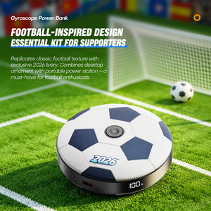 Power Bank Versatile per Uso Quotidiano con Display LED Digitale, Giroscopio e Fidget Spinner, Caricabatterie Portatile all'Ingrosso - Product Image 2